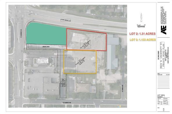 Outlots at Corner of War Memorial Drive and University Street: 3624 N University (Corner of University & War Memorial) - Outlots, Peoria, IL 61614